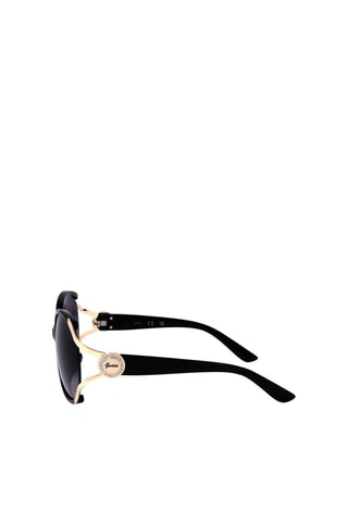 Lunettes de soleil femme - Catégorie 3 - Guess - Noir, doré et gris