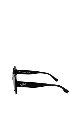 Lunettes de soleil femme - Catégorie 3 - Karl Lagerfeld - Noir et argenté