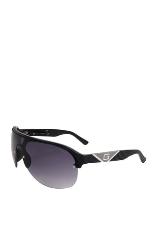 Lunettes de soleil homme - Catégorie 2 - Guess - Noir, argenté et gris
