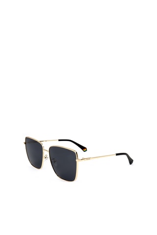 Lunettes de soleil polarisées femme - Catégorie 3 - Polaroid - Noir et doré
