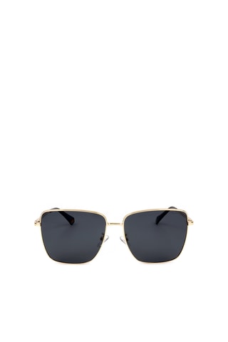 Lunettes de soleil polarisées femme - Catégorie 3 - Polaroid - Noir et doré