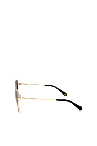 Lunettes de soleil polarisées femme - Catégorie 3 - Polaroid - Noir et doré