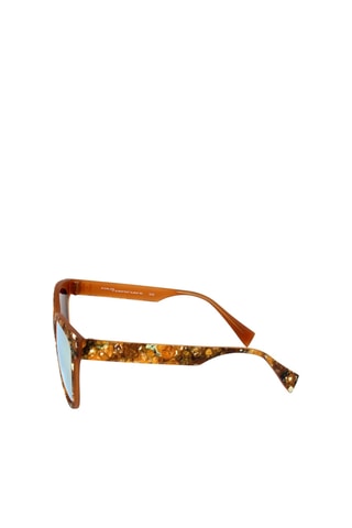 Lunettes de soleil femme - Catégorie 2 - Eyeye - Doré, jaune et marron
