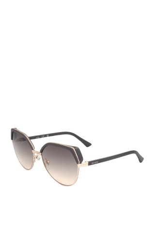 Lunettes de soleil femme - Catégorie 2 - Guess - Noir, marron et doré