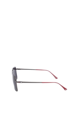 Lunettes de soleil homme - Catégorie 3 - Web - Gris et rouge