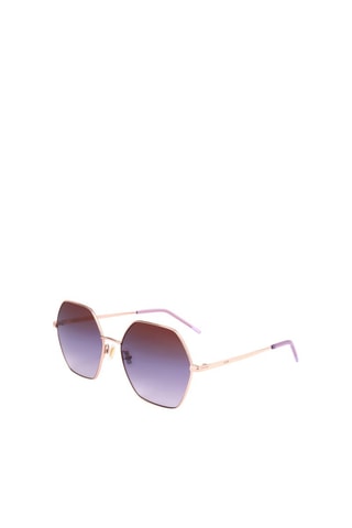 Lunettes de soleil femme - Catégorie 2 - Hugo Boss - Violet, rose et doré