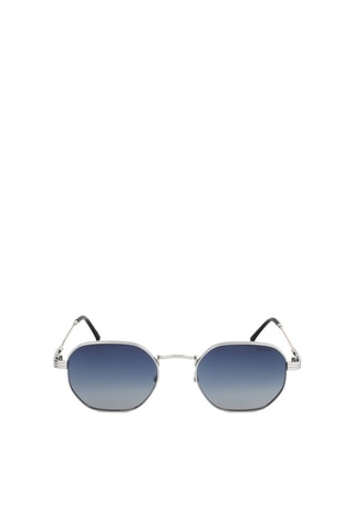 Lunettes de soleil polarisées homme - Catégorie 3 - Lee Cooper - Argenté et bleu