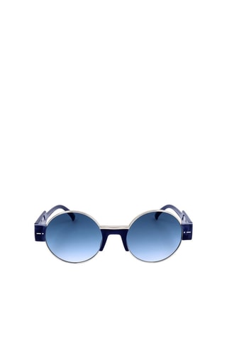 Lunettes de soleil homme - Catégorie 2 - Italia Independent - Bleu et argenté