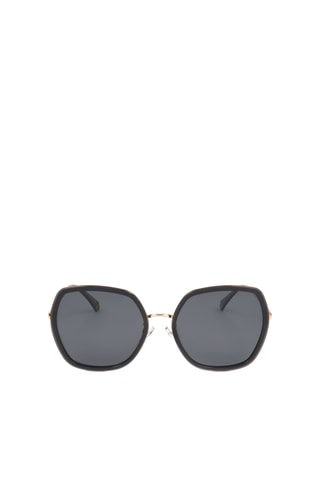 Lunettes de soleil polarisées femme - Catégorie 3 - Polaroid - Doré et gris