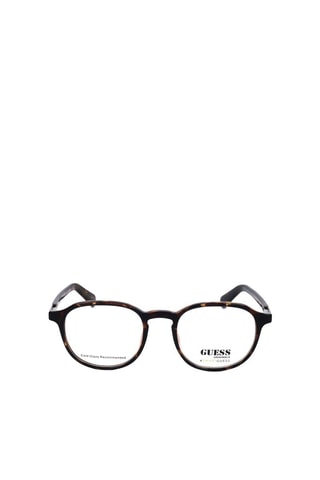 Lunettes de vue femme - Guess - Marron, orange et argenté