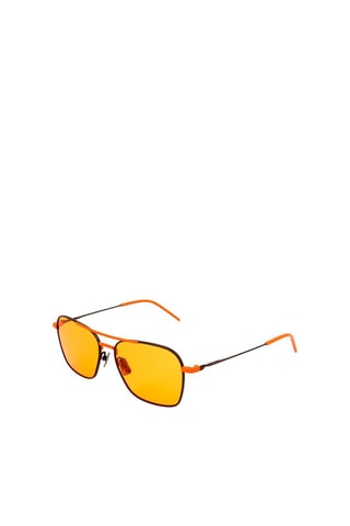 Lunettes de soleil homme - Catégorie 1 - Italia Independent - Noir et orange