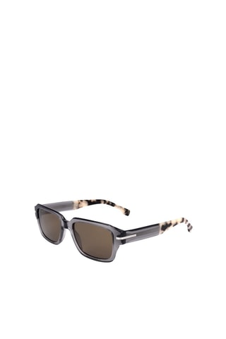 Lunettes de soleil homme - Catégorie 3 - Hugo Boss - Marron et gris