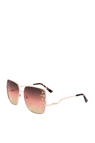 Lunettes de soleil femme - Catégorie 2 - Guess - Doré rose