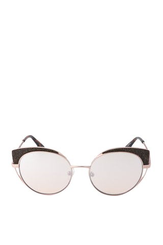 Lunettes de soleil femme - Catégorie 1 - Guess - Doré rose