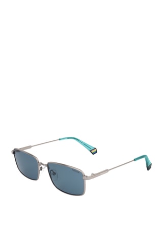 Lunettes de soleil polarisées homme - Catégorie 2 - Polaroid - Argenté