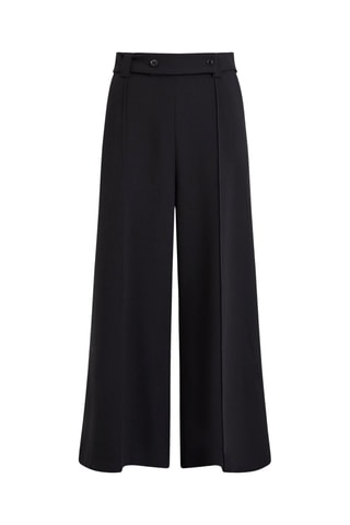 Calças wide legs Whisper - Preto