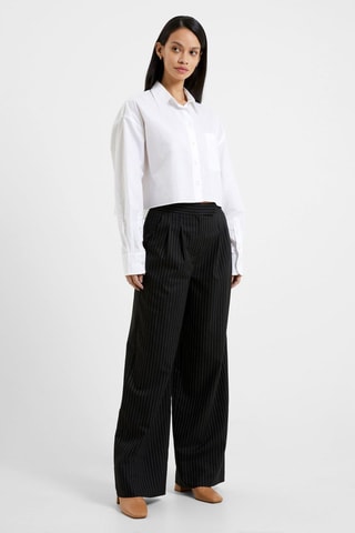 Calças wide legs Finn - Preto