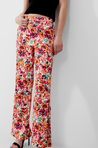 Calças flare Brenna - Multicolor