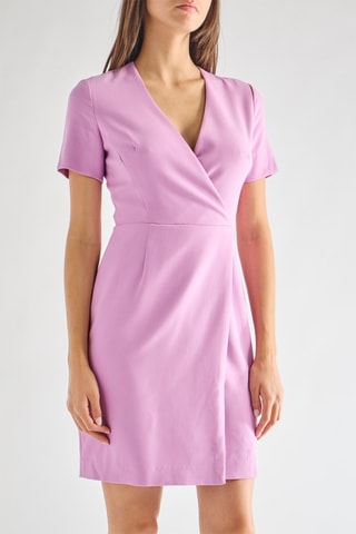 Vestido traçado Whisper - Malva