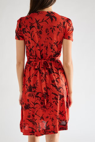 Vestido direito - Vermelho