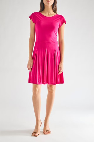 Vestido estilo patinadora Meadow - Fúcsia