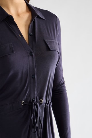 Vestido-camisa Meadow - Azul-marinho