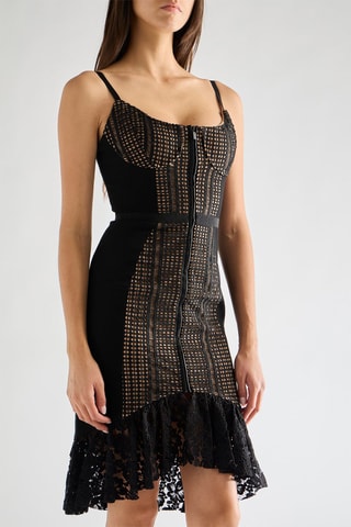 Vestido justo Pf - Preto