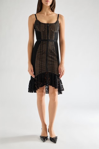 Vestido justo Pf - Preto