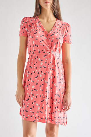 Vestido direito - Rosa
