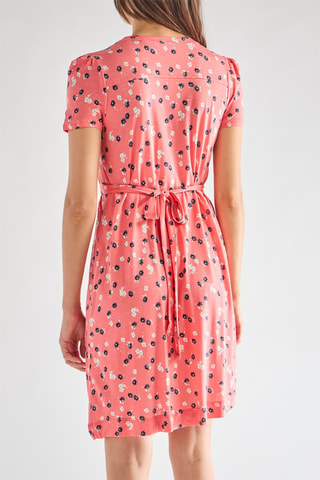 Vestido direito - Rosa