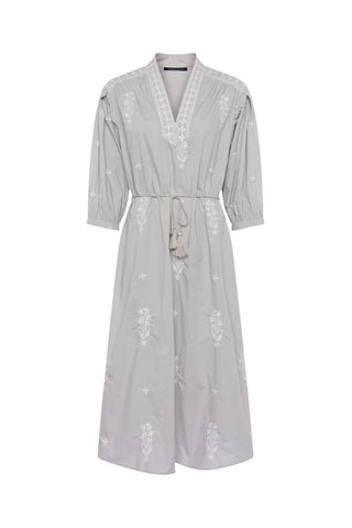 Vestido médio Fikari - Cinzento-claro