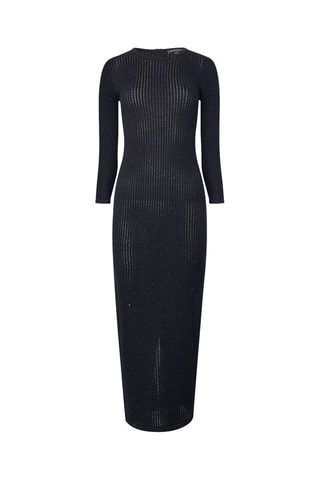 Vestido justo Mozart - Preto
