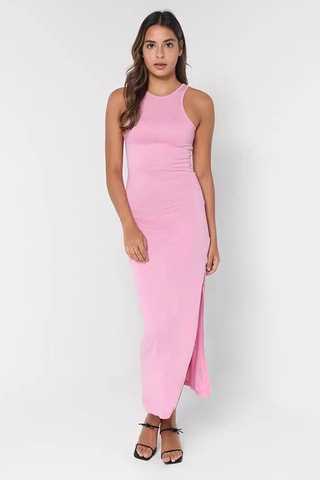 Vestido justo Solid - Rosa