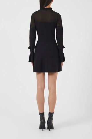 Vestido estilo patinadora Lindsey - Preto
