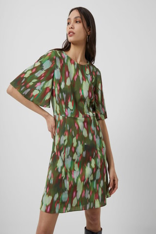 Vestido estilo patinadora Innes - Verde