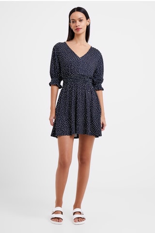 Vestido estilo patinadora Meadow - Azul-marinho