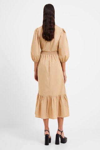 Vestido médio Rhodes - Bege
