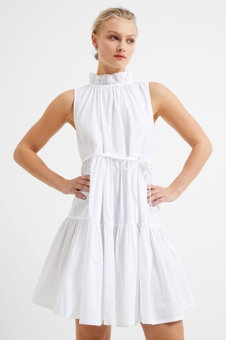 Vestido trapézio Rhodes - Branco