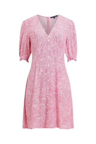 Vestido direito Bernice - Rosa