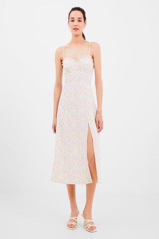 Vestido médio Camille - Branco