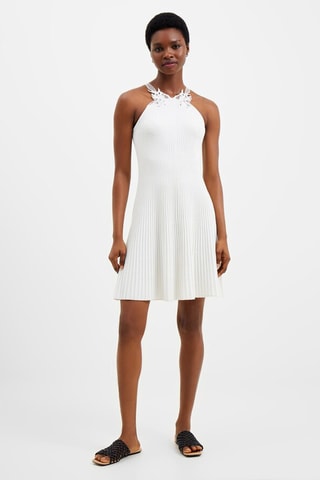 Vestido estilo patinadora Mari - Branco
