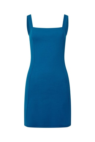 Vestido justo Rassia - Azul