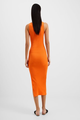 Vestido justo Rassia - Laranja