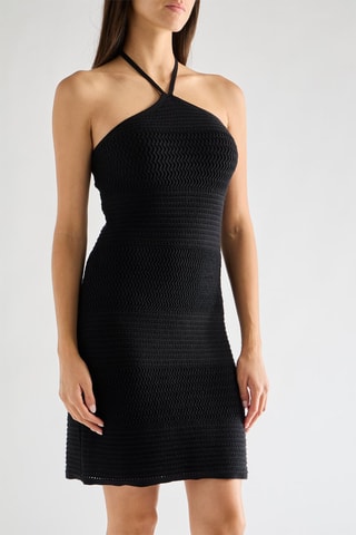 Vestido direito Nellis - Preto