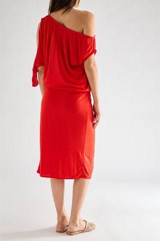 Vestido médio Tanna - Vermelho