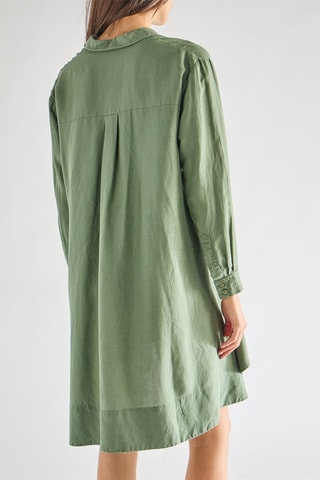 Vestido trapézio Ellesmere - Caqui