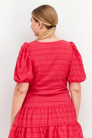 Vestido estilo patinadora Vee - Fúcsia