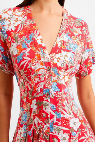Vestido-camisa Flippy - Vermelho