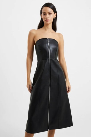 Vestido corpete Claudia - Preto