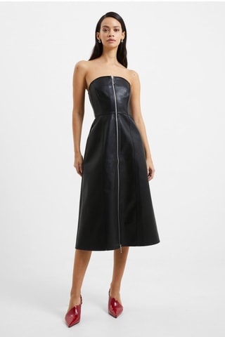Vestido corpete Claudia - Preto